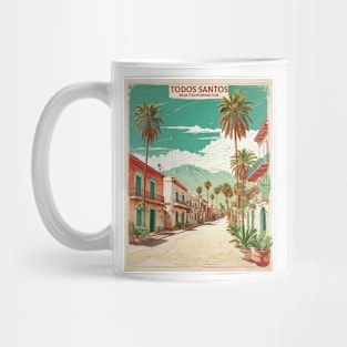 Todos Santos Baja California Sur Mexico Vintage Tourism Travel Mug